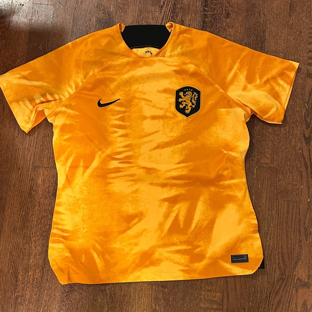 Nike Vibrant Orange Soccer Jersey